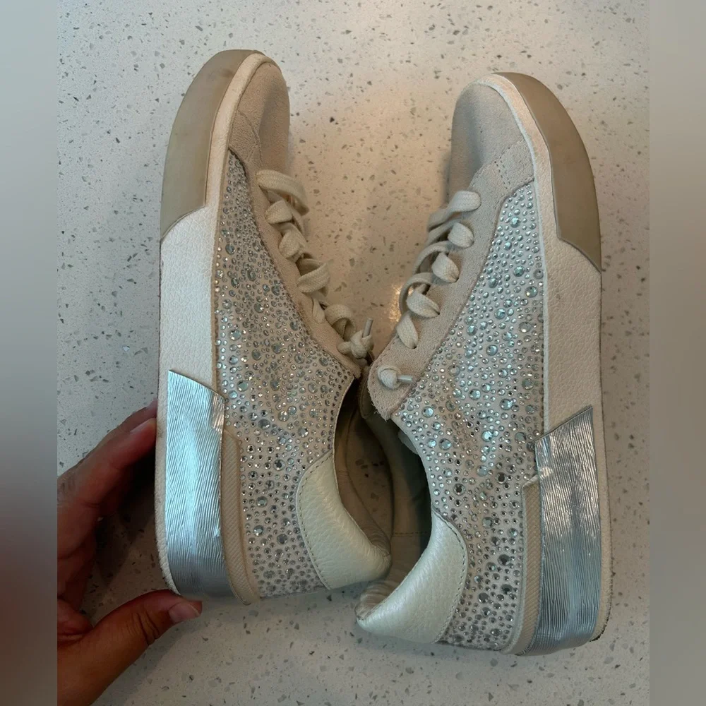Dolce Vita Zina Crystal Sneaker Women’s 7.5 - Picture 7 of 9